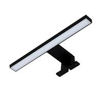 Kwazar - Lampe LED pour Miroir de Salle de Bain, pour Pièces Humides, Lampe de Salle de Bain 5W, Largeur 30cm, Blanc Neutre 4000 K, IP44, 230V - ANITA, Noir
