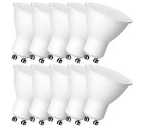 Kwazar - Lot de 10 Ampoules LED GU10 1W, 100 Lumens, Blanc Neutre 4000K, Angle de Faisceau 120°, Remplace les Halogènes 15w, Spots pour Éclairage de Plafond et d’Accentuation