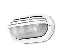 Kwazar Luminaire Lampe d'extérieur ROMA Entrée Applique E27 IP44 Blanc Éclairage domestique Applique murale Lampe de jardin Cave