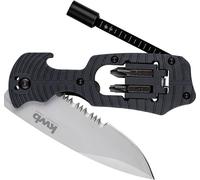 kwb 016620 Couteau multifonction noir