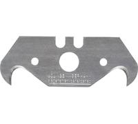 kwb lames de crochet pour couteau à tapis 024 306 (6 pièces, extrêmement coupants, 49 x 19 x 0, 5 mm, distributeur pratique)