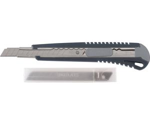 kwb 026690 Jeu de cutters de bricolage à lame sécable, avec 5 lames de rechange, 9 mm