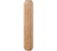 KWB Chevilles en bois 8 x 40 mm 028180 – Hêtre strié chanfreiné – 40 pièces