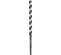KWB Mèche à serpentin Japan – ø 12 mm, 235 mm, acier CV brillant, pointe de centrage, tige E 6.7