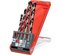 kwb 044800 acier chrome-molybdène Foret à béton 4 pièces 5 mm, 6 mm, 8 mm, 10 mm tige cylindrique 1 pc(s)