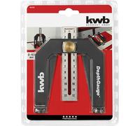 KWB Jauge de profondeur pour défonceuses et scies circulaires de table – 2 échelles cm/pouces
