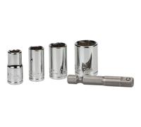 kwb - 105110 Douille 7 mm, 8 mm, 10 mm, 13 mm Propulseur 1/4" (6.3 mm) 5 pc(s)