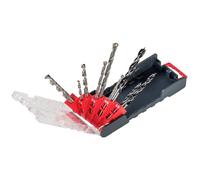 KWB 109154 HSS Foret À Maçonnerie À Torsion Ensemble De 9 Pcs Carbure & CV Bois