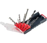 kwb 109154 HSS Jeu de forets spiralés pour pierre 9 pièces 5 mm, 6 mm, 8 mm, 3 mm, 4 mm, 5 mm, 3 mm, 4 mm, 5 mm tige cylindrique 9 pc(s)