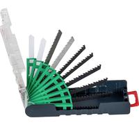 kwb 109180 Lot de lames de scie sauteuse, 10 pièces 10 pc(s)