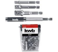 KWB 120090 Ensemble De Bits 23 Pièces En Acier Chrome-Vanadium Boîte Pratique