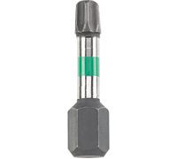 KWB Embout TORX T30 30 mm Extreme Force 127230 - Impact, 60 en acier Tq, ISO 1173, C 6.3
