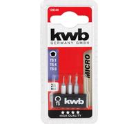 kwb 128340 128340 Jeu d'embouts acier