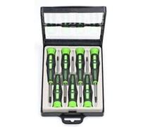 KWB Jeu de tournevis de précision 146400 Torx 7 pièces pour horlogers, boîte de rangement