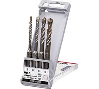 kwb 240530 acier thermo-traité Jeu de forets pour marteau-perforateur 1 pièce 5 mm, 6 mm, 8 mm, 10 mm SDS-Plus 1 pc(s)