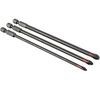 KWB Set de 3 embouts PH 150 mm torsion 123041 TQ 60 acier ISO 1173 C6.3 L