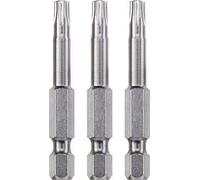 kwb 3 x bits 50 mm TORX 20 Industrial Steel 121320 (TQ en acier 60, ISO 1173, le lecteur C 6.3)