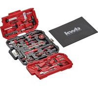KWB Boîte à outils 70 pièces – compacte, facile à transporter – Noir
