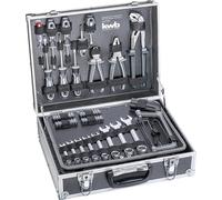 Mallette à outils KWB en aluminium robuste de 199 outils de qualité supérieure. Equipement essentiel pour les usages quotidien et/ou d'atelier