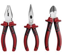 Kwb Ensemble De 3 Pinces 160 Mm Avec Coupe Durcie Inductive Poignée 2 Composants