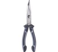 KWB Pince à bec plat 200 mm 382610 – forme courbée, arêtes de coupe trempées, acier CV