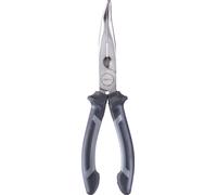 KWB Pince à bec plat 200 mm 382610 – forme courbée, arêtes de coupe trempées, acier CV