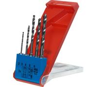 kwb 421140 HSS Jeu de forets pour le métal 5 pièces 2 mm, 3 mm, 4 mm, 5 mm, 6 mm DIN 1412 C 1/4\ (6,3 mm) 1 pc(s)