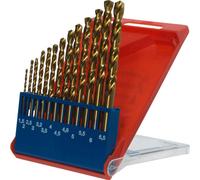 kwb 427140 HSS Jeu de forets pour le métal 13 pièces 1.5 mm, 2 mm, 2.5 mm, 3 mm, 3.2 mm, 3.5 mm, 4 mm, 4.2 mm, 4.5 mm, 5 mm M2