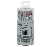 Kwb 429690 Kraftixx Lot de 18 mèches pour perceuse avec embout rond HSS HM