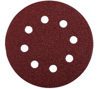 KWB Disque abrasif 491900 – Ø 125 mm, grains 40/120/240 – 5 pièces