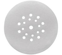 kwb Disque abrasif Ø 225 mm en corindon avec revêtement stéarate, grain 120, changement sans outil, encollage entièrement en résine synthétique et support papier renforcé, pour le bois et la peinture