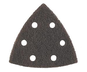 kwb 4929-12 QUICK STICK polaire ponçage, auto-adhésif, 96 mm, pour ponceuses Delta Bosch Delta