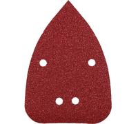 kwb 493600 Feuille abrasive Delta Grain 80, 120, 240 (L x l) 136 mm x 96 mm 5 pc(s)