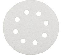 kwb Disque abrasif Ø 125 mm en corindon avec revêtement stéarate, grain 40, changement sans outil, encollage entièrement en résine synthétique et support papier renforcé, pour le bois et la peinture