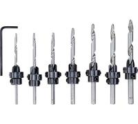 kwb 513190 Jeu de mèches à bois plates 8 pièces 3 mm, 3.5 mm, 4 mm, 4.5 mm, 5 mm, 5.5 mm, 6 mm 8 pc(s)