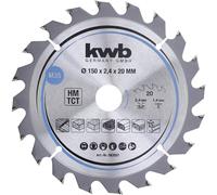 kwb 583557 Lame de scie circulaire au carbure 150 x 20 mm 1 pc(s)