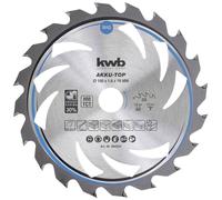 kwb 584554 Lame de scie circulaire au carbure 160 x 20 x 1.0 mm Nombre de dents: 20 1 pc(s)