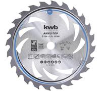kwb 586154 Lame de scie circulaire au carbure 184 x 16 x 1.2 Nombre de dents: 24 1 pc(s)