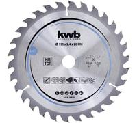 kwb 586757 Lame de scie circulaire au carbure 190 x 20 mm 1 pc(s)