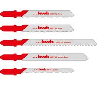 kwb 617290 SET de lames de scie sauteuse pour métal 5 pc(s)