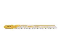 kwb 620125 Lames de scie sauteuse, travail du bois, HCS, tige à came simple, 5 x fines 5 pc(s) G