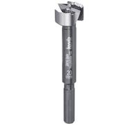 kwb Foret à pointe de centrage SPEED bois ø 20 mm en acier spécial trempé avec affûtage ondulé précis, pointe de centrage, tranchants parfaitement affûtés et trempés et surface polie