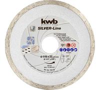 kwb 725170 Disque à tronçonner diamanté Diamètre 115 mm Ø de perçage 22.23 mm Carrelage, Céramique 1 pc(s)