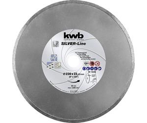kwb 725870 Disque à tronçonner diamanté Diamètre 230 mm Ø de perçage 22.23 mm Carrelage, Céramique 1 pc(s)