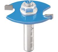 kwb Fraises à rainurer à disque Ø 3 mm, à mises rapportées en métal dur, avec tige de serrage précise et géométrie de coupe optimisée pour un fraisage exact