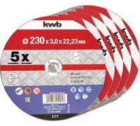 kwb disques de coupe KRAFTIXX 791 995 (mm pour le métal, le 5-Pack, diamètre 230)