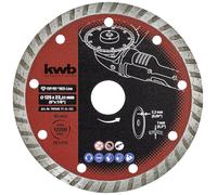kwb 797540 Disque à tronçonner diamanté Diamètre 125 mm Ø de perçage 22 mm Marbre, Céramique, Carrelage 1 pc(s)