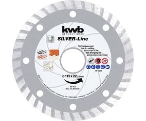 kwb 797870 Disque à tronçonner diamanté Diamètre 230 mm Ø de perçage 22.23 mm Pierre 1 pc(s)
