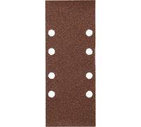 kwb Bandes abrasives 93x230 mm en corindon de grain 180, encollage de haute qualité, support papier robuste, utilisation universelle pour le ponçage moyennement fin du bois et du métal