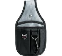 kwb sacoche pour ceinture à outils en nylon avec 2 grands et 3 petits compartiments, boucle pour marteau et boucle avec mousqueton